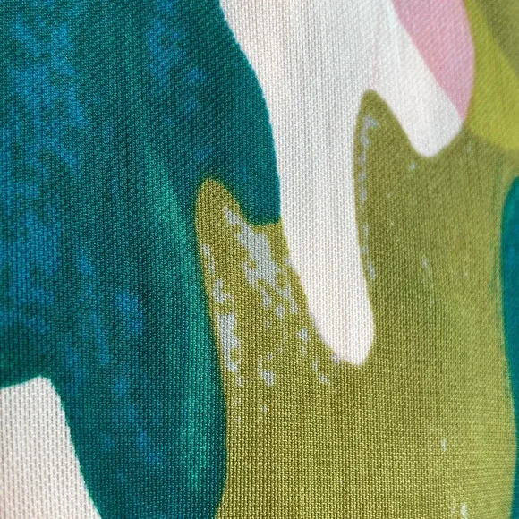 LOGO Lounge by Lori Goldstein Camo Print Sheer Mesh Hoodie - Picture 5 of 10